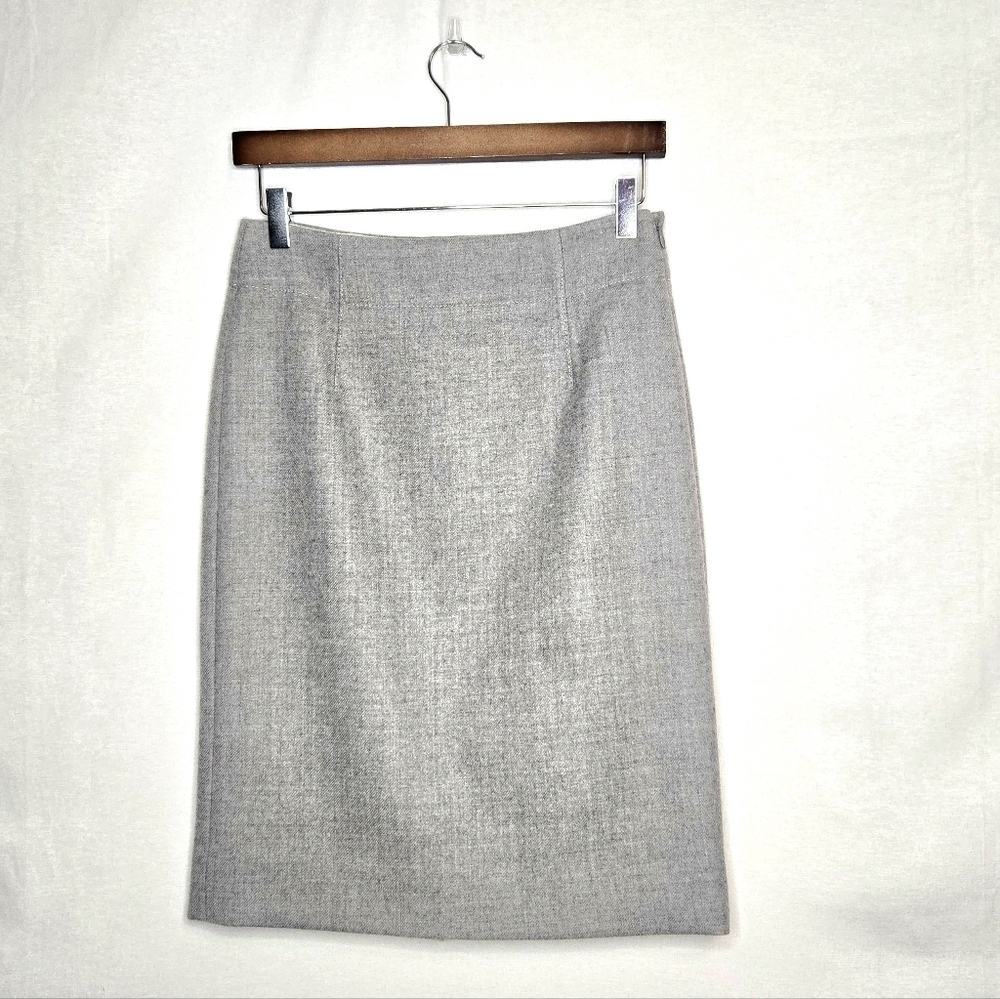 J. Crew Wool Skirt. Gray, Size 0